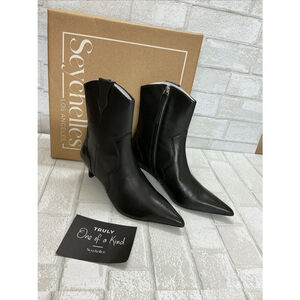 Dallas Leather Seychelles Los Angeles Black Boots